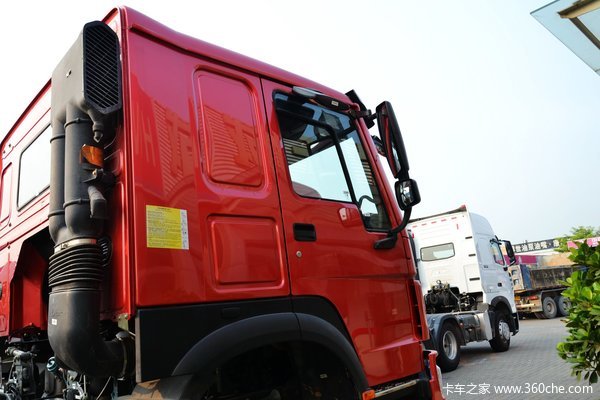 中国重汽 HOWO重卡 380马力 10X4 清障车底盘(ZZ5507N31B7D1)外观图（56/56）