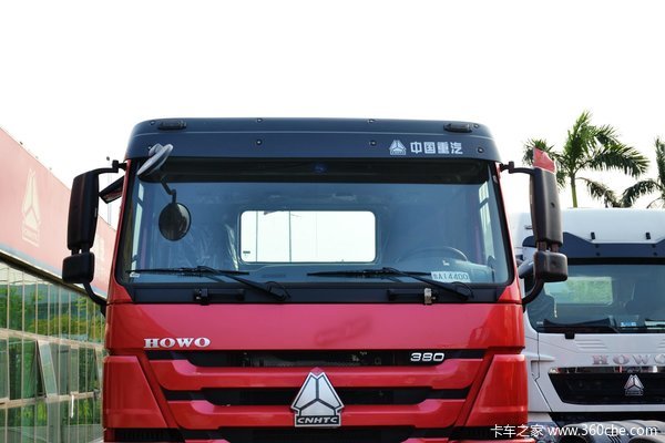 中国重汽 HOWO重卡 380马力 10X4 清障车底盘(ZZ5507N31B7D1)外观图（10/56）