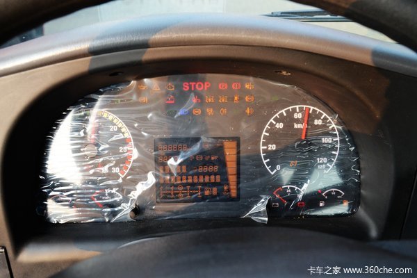 中国重汽 HOWO重卡 380马力 10X4 清障车底盘(ZZ5507N31B7D1)驾驶室图（20/45）