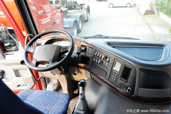 中国重汽 HOWO重卡 380马力 10X4 清障车底盘(ZZ5507N31B7D1)驾驶室图（9/45）