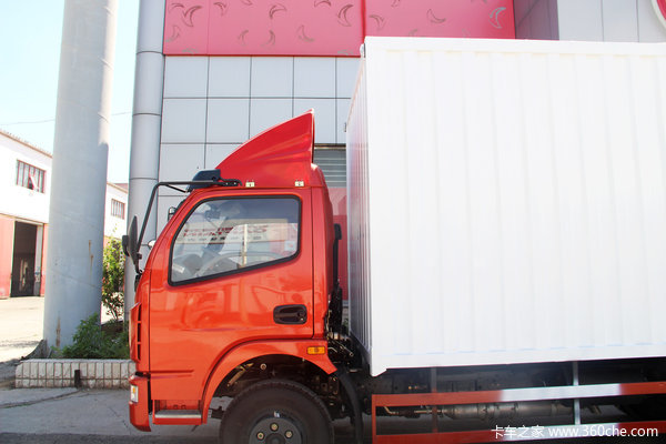 东风多利卡L 120马力 4X2 5.14米单排厢式载货车(DFA1080S12D3)外观图（24/38）