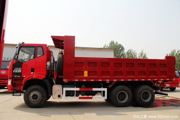 解放 J6P重卡 350马力 6X4 自卸车(CA3250P66K2L2BT1AE4)外观图（3/66）