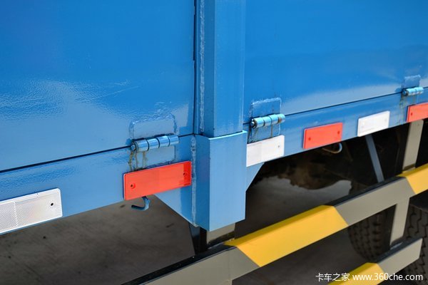 青岛解放 龙V中卡 180马力 4X2 排半栏板载货车(CA5167CCYPK2L2E4A80-1)上装图（11/32）