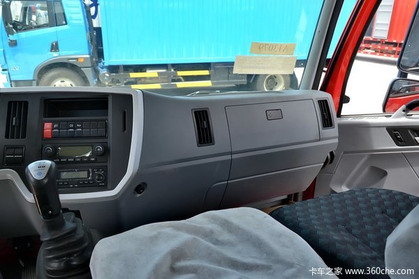 青岛解放 龙V中卡 180马力 6X2 排半载货车底盘(CA1220PK2L6T3E4A80)驾驶室图（27/42）