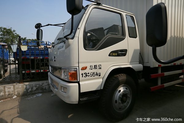 江淮 威铃II中卡 154马力 4X2 厢式载货车(HFC5130XXYP81K3E1)外观图（20/23）
