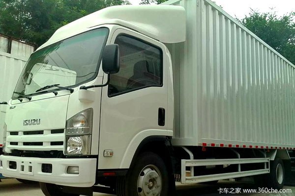 庆铃 700P系列中卡 189马力 4X2 厢式载货车(QL5100XXY9MARJ)(油刹)