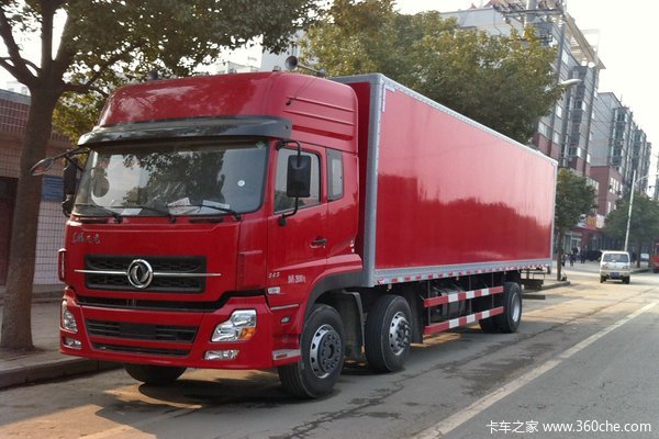 东风 天龙重卡 245马力 6X2 厢式载货车(DFL5253XXYAX1C)外观图