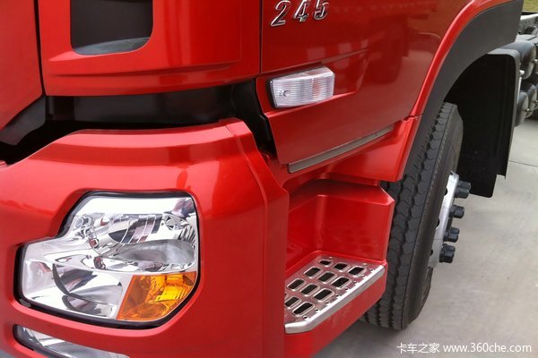 东风 天龙重卡 245马力 6X4 危化品载货车底盘(DFL1250A11)外观图（3/4）