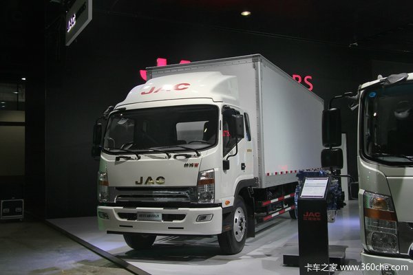 江淮 帅铃威司达W570 160马力 4X2 7.55米厢式载货车(标准版)(HFC5162XXYP70K1E1)