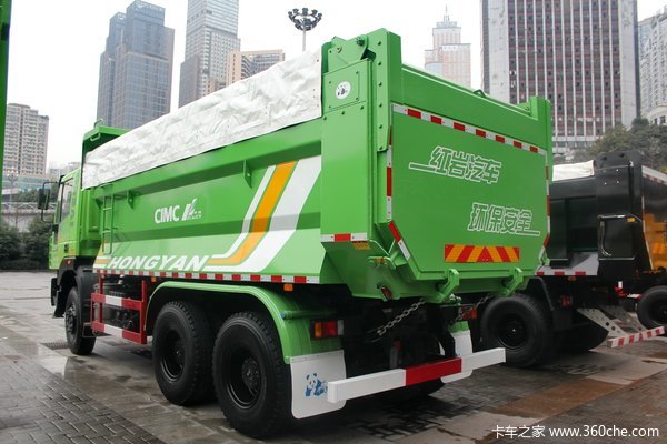 红岩 新金刚重卡 350马力 6X4 自卸车(CQ3255HTG384B)外观图（3/9）