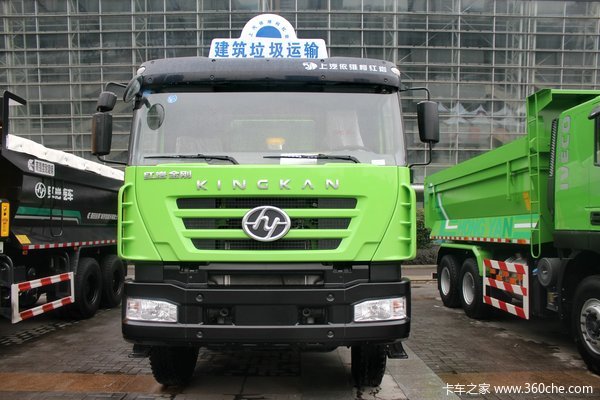 红岩 新金刚重卡 350马力 6X4 自卸车(CQ3255HTG384B)外观图（1/9）