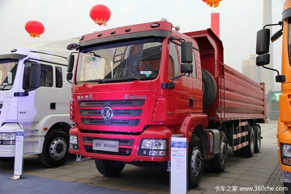 陕汽 德龙新M3000 300马力 8X4 自卸车(SX3316MN366)外观图（2/20）