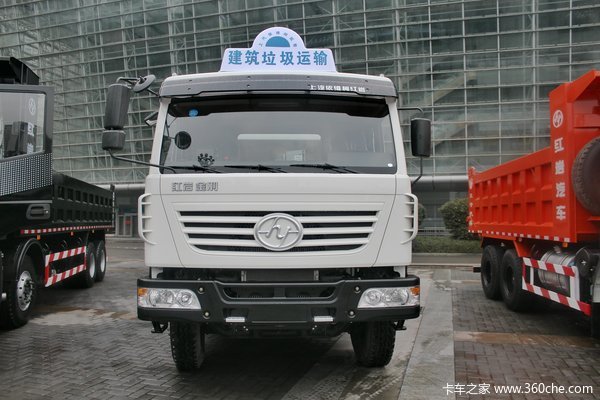 红岩 金刚重卡 310马力 6X4 自卸车(CQ3255TRG384)(U型渣土车)外观图（1/9）