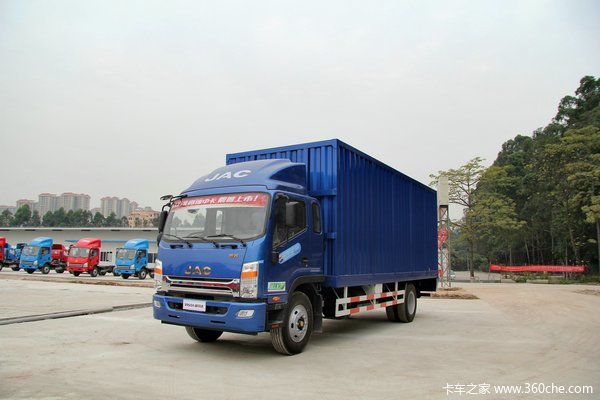 江淮 帅铃威司达W530 160马力 4X2 6.75米厢式载货车(HFC5110XXYP70K1E1)外观图（69/73）