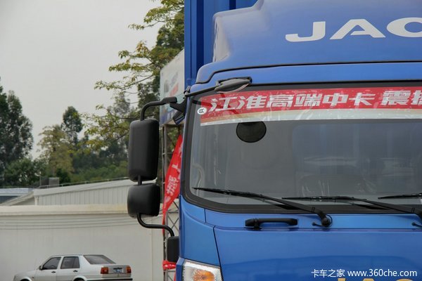 江淮 帅铃威司达W530 160马力 4X2 6.75米厢式载货车(HFC5110XXYP70K1E1)外观图（26/73）