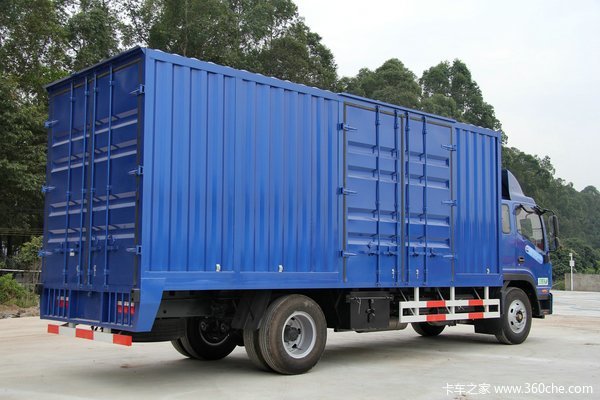 江淮 帅铃威司达W530 160马力 4X2 6.75米厢式载货车(HFC5110XXYP70K1E1)外观图（16/73）