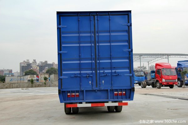 江淮 帅铃威司达W530 160马力 4X2 6.75米厢式载货车(HFC5110XXYP70K1E1)外观图（14/73）