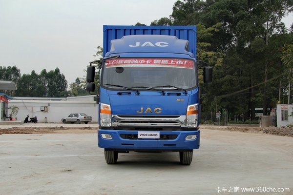 江淮 帅铃威司达W530 160马力 4X2 6.75米厢式载货车(HFC5110XXYP70K1E1)外观图（4/73）