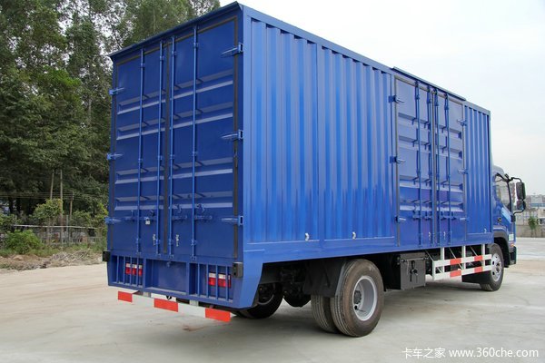 江淮 帅铃威司达W530 160马力 4X2 6.75米厢式载货车(HFC5110XXYP70K1E1)上装图（10/16）