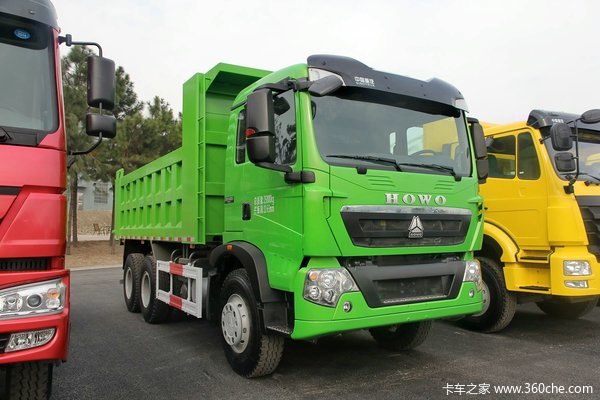 中国重汽 HOWO T5G系重卡 310马力 6X4 自卸车(ZZ3257N364GD1)外观图（2/2）
