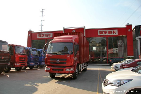 东风柳汽 乘龙中卡 160马力 4X2 厢式载货车(LZ5165XXYM3AA)外观图（4/36）