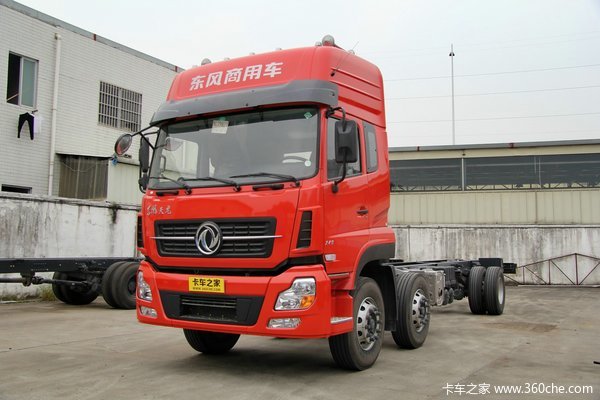东风 天龙重卡 245马力 6X2 厢式载货车底盘(DFL5253XXYAX1B)