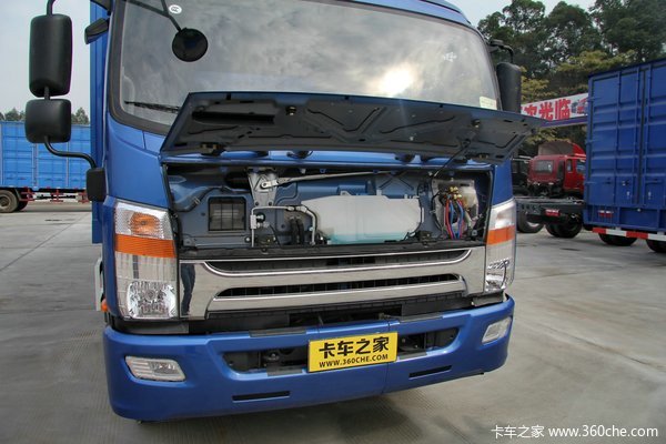 江淮 帅铃威司达W570 160马力 4X2 7.6米排半厢式载货车(核载版)外观图（66/77）