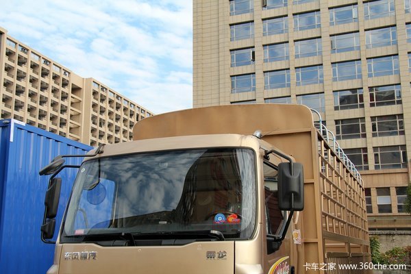 东风柳汽 乘龙中卡 170马力 4X2 仓栅载货车(LZ5120CCYRAPA)外观图（24/49）