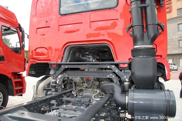 东风柳汽 霸龙重卡 385马力 8X4 排半仓栅载货车底盘(LZ5312CCYM5FA)底盘图（60/62）