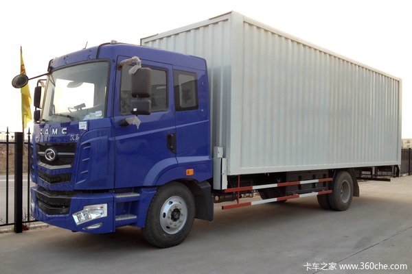 华菱 汉马重卡 160马力 4X2 单排厢式载货车(HN5160XXYC16C8M4)