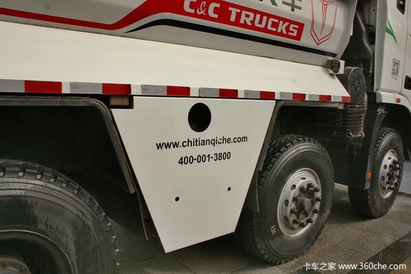 联合卡车U340 340马力 8X4 自卸车(城建渣土车)(EXQ3311D7)底盘图（14/18）
