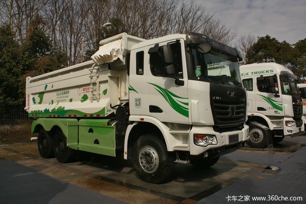 联合卡车U340 340马力 6X4 LNG自卸车(SQR3252N6T4)外观图