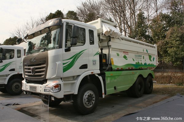 联合卡车U340 340马力 6X4 LNG自卸车(SQR3252N6T4)外观图（4/9）