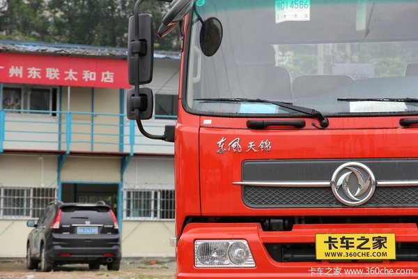 东风 天锦中卡 160马力 4X2 厢式载货车底盘(DFL5140XXYBX2A)外观图（21/56）