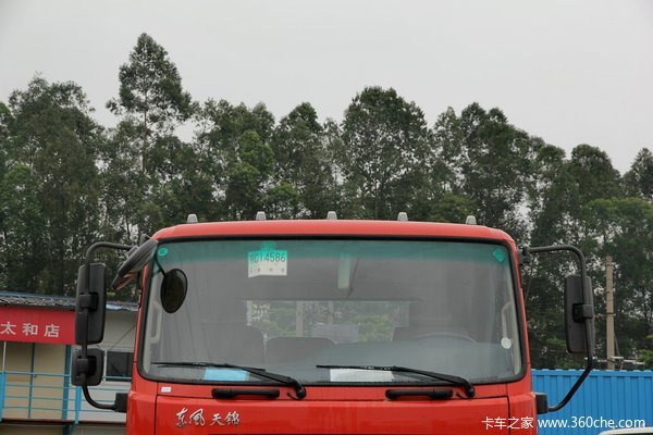 东风 天锦中卡 160马力 4X2 厢式载货车底盘(DFL5140XXYBX2A)外观图（16/56）