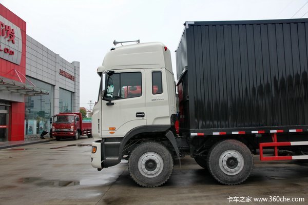 江淮 格尔发K3系列重卡 220马力 6X2 厢式载货车外观图（4/26）