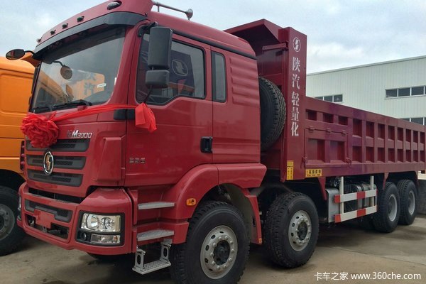 陕汽 德龙新M3000 336马力 8X4 自卸车(SX3316HR366)外观图（1/3）