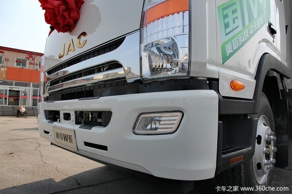 江淮 帅铃威司达W570 160马力 4X2 7.55米厢式载货车(重载版)外观图（20/36）