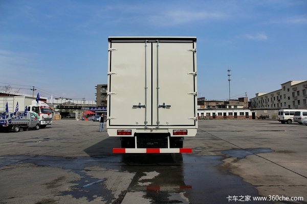江淮 帅铃威司达W570 160马力 4X2 7.55米厢式载货车(重载版)外观图（9/36）