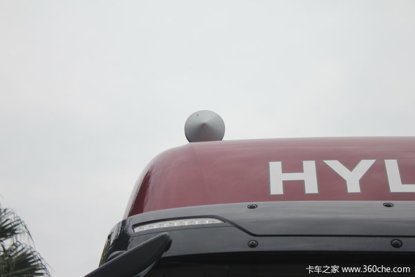 四川现代 Xcient创虎 410马力 8X4 栏板载货车(CHM1310KPQ80M)外观图（8/22）