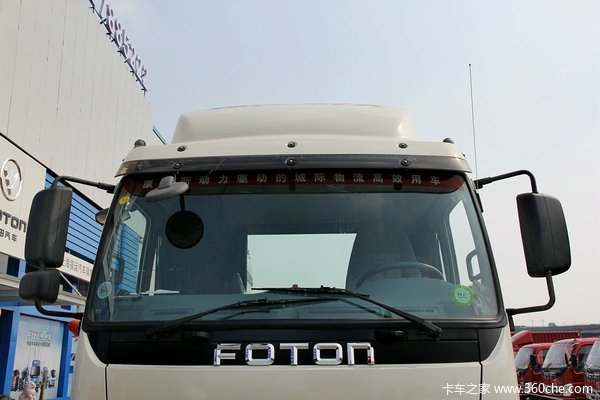 福田 奥铃CTX中卡 168马力 4X2 排半载货车底盘(BJ5169XXY-AA)外观图（8/27）
