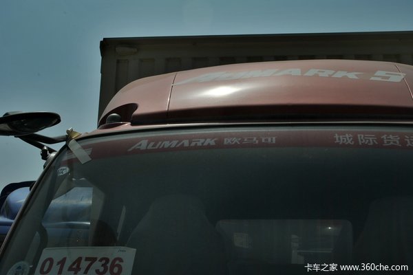 福田 欧马可5系 168马力 4X2 厢式载货车(BJ5139XXY-F2)外观图（5/38）