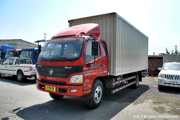 福田 欧马可5系 168马力 4X2 厢式载货车(BJ5139XXY-F2)