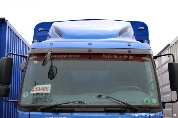 福田 欧马可5系 168马力 4X2 仓栅式载货车(BJ5169XXY-F2)外观图（4/49）