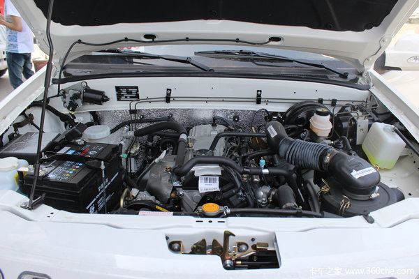 福田 萨普Z6 征服者 2.4L汽油 136马力 两驱 双排皮卡(舒适版)底盘图（1/22）