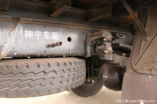 东风神宇 御虎中卡 190马力 6X2 7.2米仓栅式载货车(EQ5253CCYF1)底盘图（14/20）