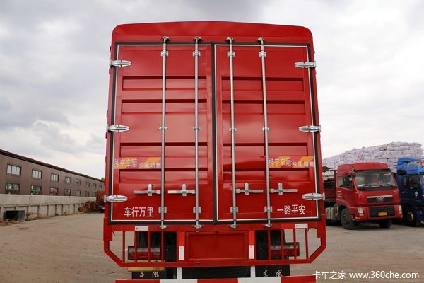 东风神宇 御虎中卡 190马力 6X2 7.2米仓栅式载货车(EQ5253CCYF1)上装图（5/18）
