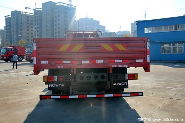 福田 瑞沃中卡 168马力 4X2 6.2米栏板式载货车外观图（5/7）