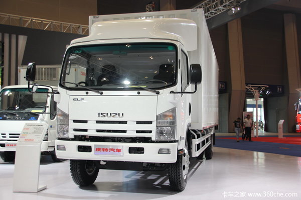 庆铃 五十铃700P 188马力 4X2 厢式载货车(QL11019PARY)