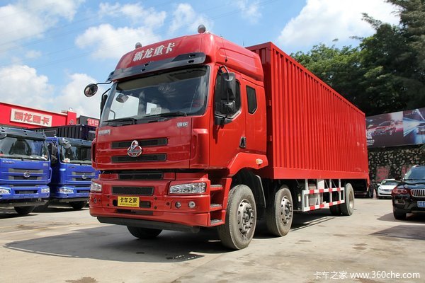 东风柳汽 霸龙 240马力 6X2 9.6米厢式载货车(LZ1250M5CAT)